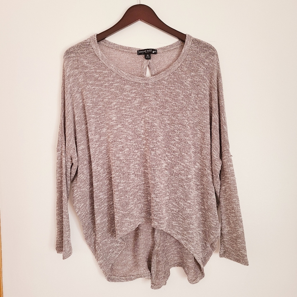Open Back Sweater